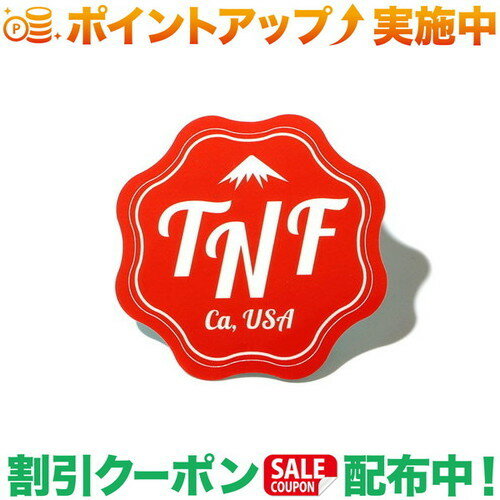 クーポン配布中★(ザ・ノース・フェイス)THE NORTH FACE TNFプリントステッカー (SH)