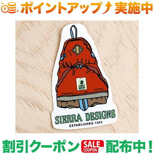 クーポン配布中★(シエラデザインズ)SIERRA DESIGNS POP DAYTRIPPER STICKER