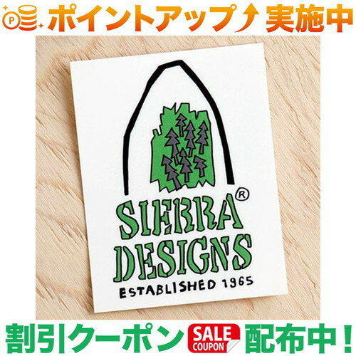 乐天商城 - クーポン配布中★(シエラデザインズ)SIERRA DESIGNS POP SD LOGO STICKER