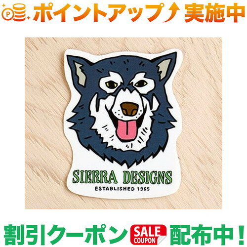 クーポン配布中★(シエラデザインズ)SIERRA DESIGNS POP DOG STICKER