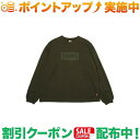 クーポン配布中★(チャムス)CHUMS ヘビーウエイトチャムスロゴロングスリーブTシャツ (Olive)