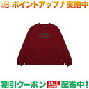 クーポン配布中★(チャムス)CHUMS ヘビーウエイトチャムスロゴロングスリーブTシャツ (Burgundy)(4)