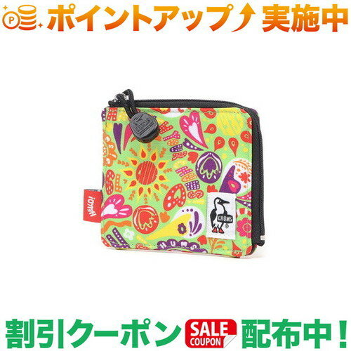 クーポン配布中★(チャムス)CHUMS リサイクルエルシェイプトジップウォレット (Psyche)