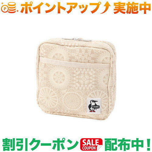 クーポン配布中★(チャムス)CHUMS スクエアスタンドポーチスウェットポーチ (Race)