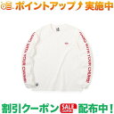 (`X)CHUMS HWYC L/S T-Shirt (White~Red)