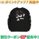 (`X)CHUMS OVSD Utah Tours L/S T-Shirt (BK)