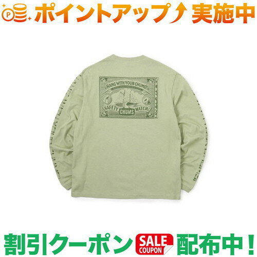 (チャムス)CHUMS Anti-Bug CHUMS Safety Match L/S T (SG)