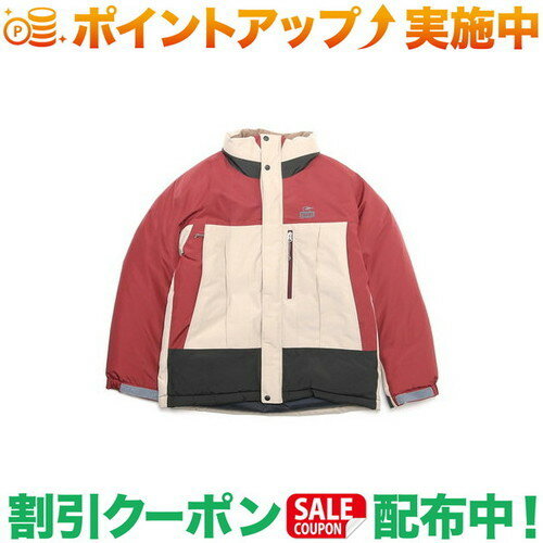 チャムス アウトドアジャケット メンズ (チャムス)CHUMS ゴアテックスウィンドストッパーダウンジャケット (Maroon/Sand) | アウトドア ブランド アウトドアブランド ジャケット 冬服 登山 キャンプ レジャー 山登り アウトドアジャケット 登山服 キャンプ服 トレッキング メンズ 男性