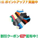 (`X)CHUMS 3P CHUMS Logo Multi Border Ankle Socks M