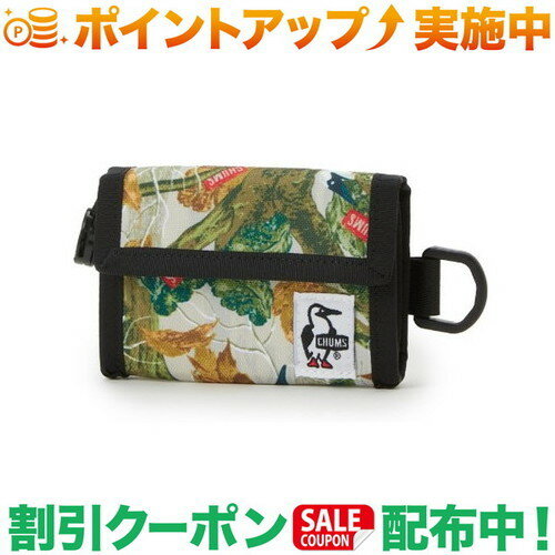 チャムス スーパーSALEクーポン★10%オフ(チャムス)CHUMS Recycle Compact Wallet (LF&TR)