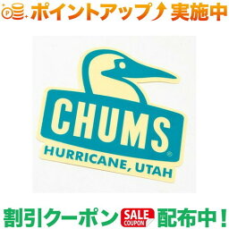 (チャムス)CHUMS ステッカーブービーフェイス (Teal) | ステッカー アウトドア ブランド シール 車 飾り キャンプ アウトドア おしゃれ