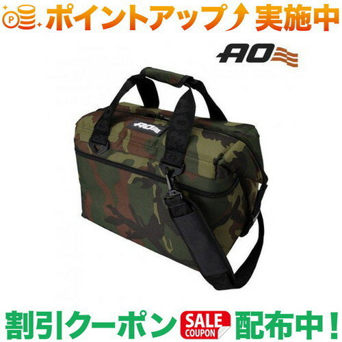 (エーオークーラーズ)AO coolers 24パック キャンバス ソフトクーラー (ウッドランドカモ)