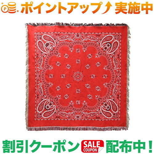 Accessories - クーポン配布中★(ディテール)DETAIL バンダナ スローケット ペイズリー レッド