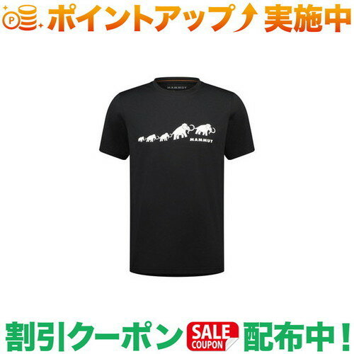 ݥ(ޥࡼ)MAMMUT QD Logo Print T-Shirt AF Men (black PRT3)
