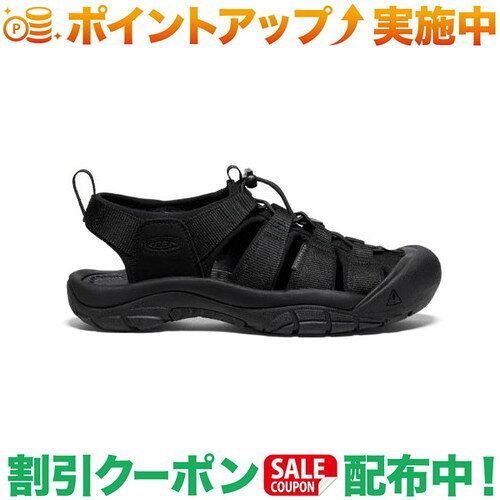 乐天商城 - クーポン配布中★(キーン)KEEN ニューポート エイチツー (TRIPLE BLACK)