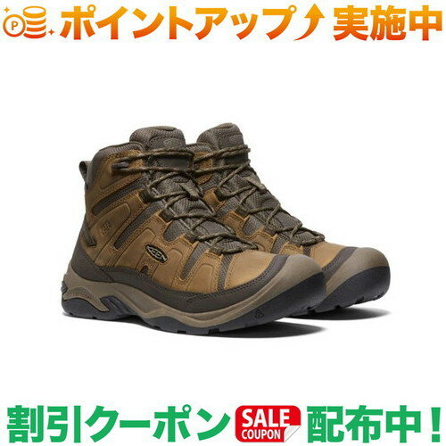 (キーン)KEEN CIRCADIA MID WP (Bison/Brindle)