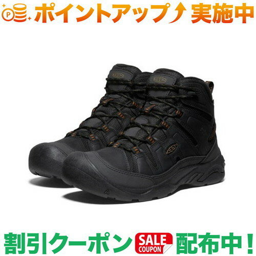 (キーン)KEEN CIRCADIA MID WP (Black/Curry)