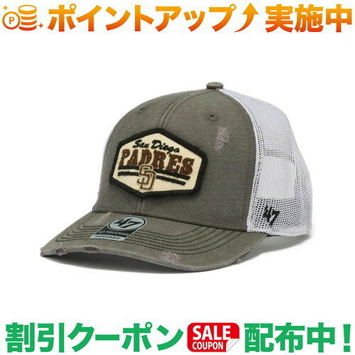 乐天商城 - クーポン配布中★(フォーティーセブン)47 47 トラッカー サンディエゴ・パドレス WELL-WORN