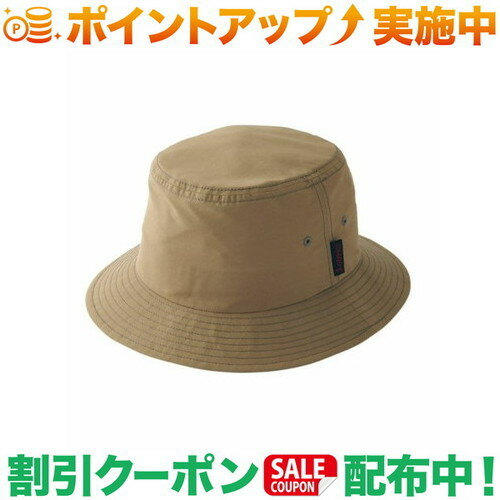 (O~`)Gramicci KIDS SHELL BUCKET HAT (TAN)