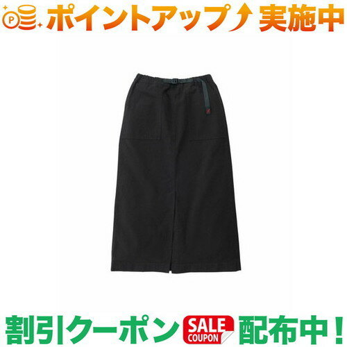 グラミチ (グラミチ)Gramicci LONG BAKER SKIRT (BLACK)