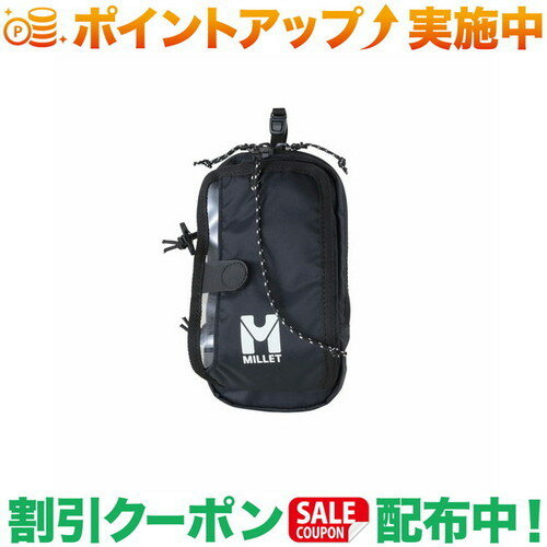 クーポン配布中★(ミレー)MILLET クンブ マウンテン クルーズ ポーチ (JET BLACK)