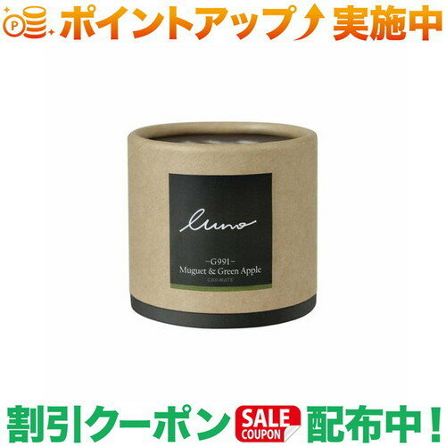 クーポン配布中★(カーメイト)CARMATE G991 ルーノフォレスト ゲル ミュゲ&グリーンアップル