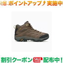 (メレル)MERRELL モアブ 3 シンセティック ミッド ゴアテックス［ワイド ワイズ］(アース)