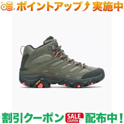クーポン配布中★(メレル)MERRELL モアブ 3 シンセティック ミッド ゴアテックス(オリーブ) |ウィメンズ