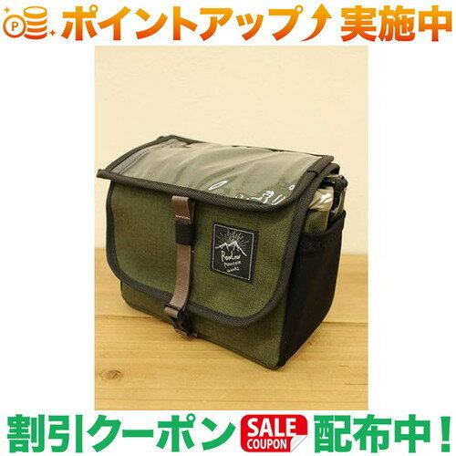 楽天クロスキャンパー（ロウロウマウンテンワークス）RawLow Mountain Works Bike'n Hike Front Bag （Moss）