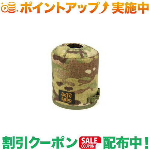 スーパーSALEクーポン★10%オフ(ソトラボ)SOTO LABO Gas cartridge wear Multicam (OD500)