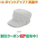 (クレ)clef RB3325 TPN RIB WORK CAP GRY