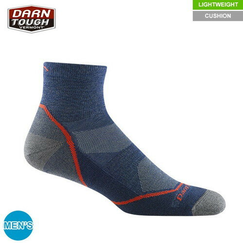 WINTER SALE開催中★(ダーンタフバーモント)DARN TOUGH VERMONT メンズ 1991 ライトハイカー 1/4 ライト..