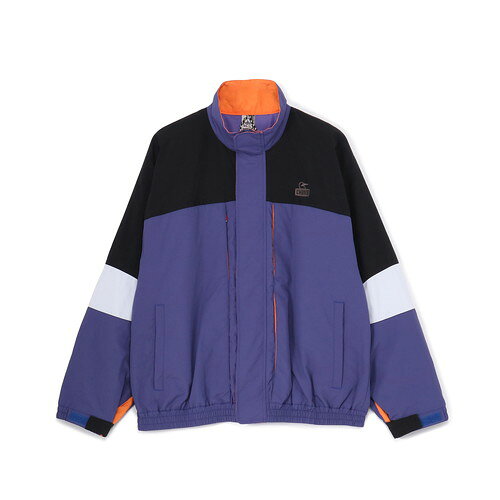 乐天商城 - SPRING SALE開催中★(チャムス)CHUMS カーンズウォームレトロスポーツジャケット (Purple/Black)