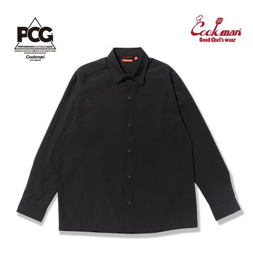WINTER SALE�������(���å��ޥ�)COOKMAN �������� Work Shirts Long Sleeve (Black)