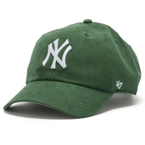 乐天商城 - SPRING SALE開催中★(フォーティーセブン)47 クリーンナップ ニューヨーク・ヤンキース Ballpark Suede (ダークグリーン)