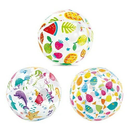 WINTER SALE開催中★(インテックス)INTEX ライブリープリントボール51cm