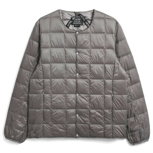 WINTER SALE�������(��������)TAION CREW NECK BUTTON DOWN JKT (GRAY)