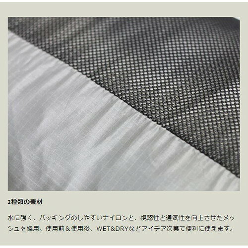 クロスキャンパーのクーポン配布中★(パーゴワークス)PaaGo WORKS W-FACEポーチ1 GRAY｜アングル3