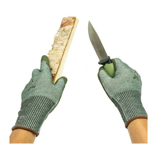 クーポン配布中★(ブッシュクラフト)Bush Craft 防刃グローブ M 厚手 オリーブドラブ