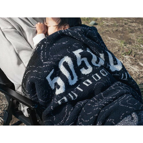 クロスキャンパーのクーポン配布中★(5050WORKSHOP) SOFT TOUCH BLANKET M｜アングル3
