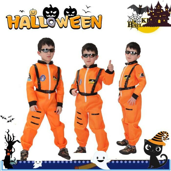 乐天商城 - ハロウィン コスプレ 子供 パイロット 宇宙服 宇宙飛行士 宇宙人 コスプレ衣装 子供用/キッズ グッズ コスチューム パーティー服 仮装 Halloween衣装・仮装・コスプレ衣装 cosplay 舞踏会 発表会 学園祭 文化祭