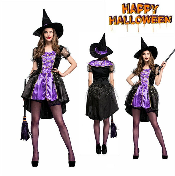 乐天商城 - ハロウィン衣装 魔女 巫女 悪魔 大人用 レディース コスプレ 女王様 コスチューム 仮装 小悪魔 コスプレ衣装 悪魔 パーティー デビル 魔法使い 女性用 ウィッチ 大人 大きいサイズ Halloween かわいい 学校 幼稚園 ハロウィン 衣装 仮装 イベント ハロウィーン 宴会