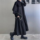 ワンピース レディース 40代 秋冬 ロングワンピース 長袖 タートルネック ミモレ 大きいサイズ 体型カバー ゆったり 着痩せ 秋 冬 通勤 ロング丈 大きい...