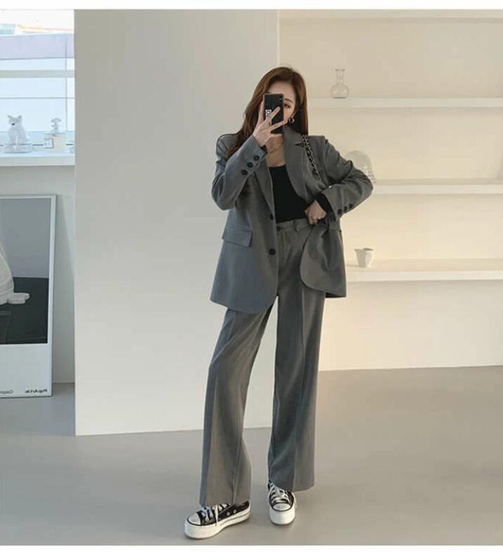 セットアップ パンツスーツ レディース パンツドレス 2点セット スーツジャケット ワイドパンツ 春 秋 ビジネススーツ テーラードジャケット 着痩せ カジュアル きれいめ お洒落 ビジネス オフィス フォーマル 通勤 OL 入学式 入園式 卒業式 卒園式