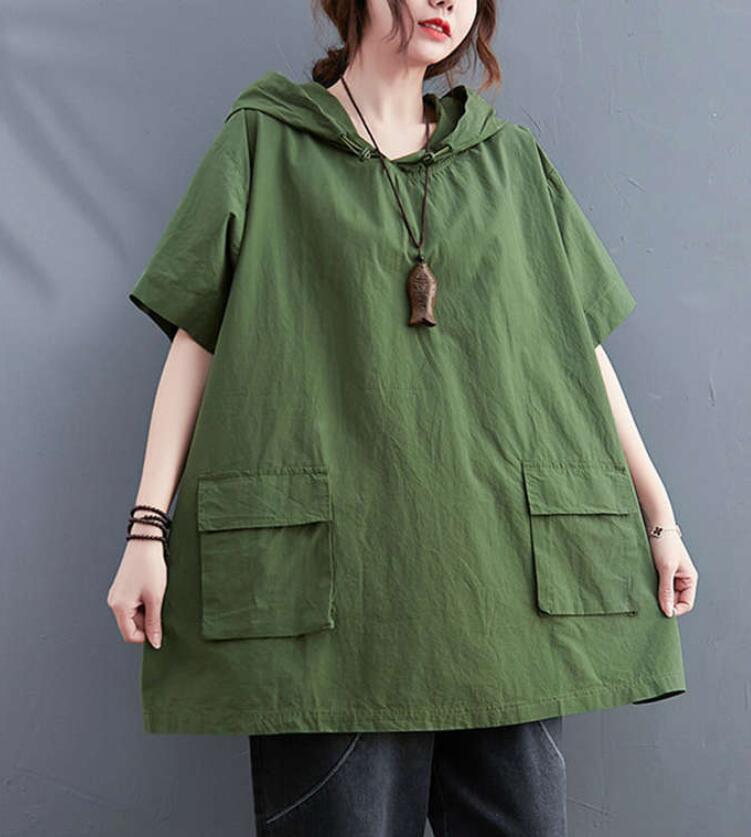 パーカー Tシャツ レディース スウェットフードパーカー トップス 半袖パーカー 大きいサイズ ゆったり フーディ プルオーバー 無地 トレーナー おしゃれ 上品 夏 送料無料