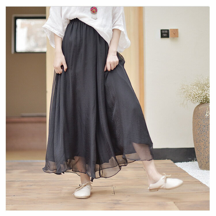 クーポンで8％OFF 一部即納 ワイドパンツ シフォン レディース 夏 ガウチョパンツ ...