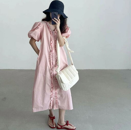 シャツワンピース ワンピース ロングワンピース マキシワンピース レディース ぽワン袖 Vネック フリル 無地 Aライン 羽織 ゆったり 体型カバー 夏 着痩せ コットン 前開き ボタン 着心地いい 大人 通勤 通学 きれいめ お洒落 シャツワンピース ワンピース ロングワンピース マキシワンピース レディース ぽワン袖 Vネック フリル 無地 Aライン 羽織 ゆったり 体型カバー 夏 着痩せ コットン 前開き ボタン 着心地いい 大人 通勤 通学 きれいめ お洒落