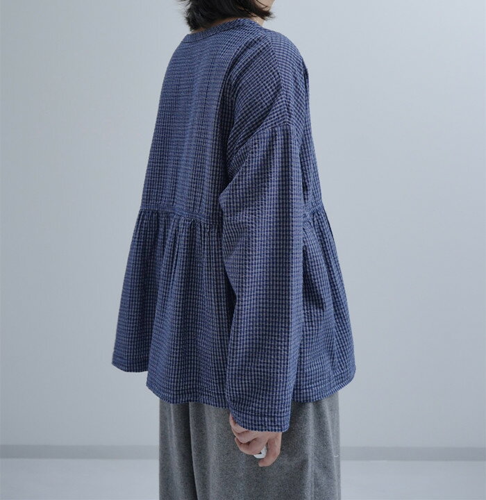 リネンシャツブラウスレディースコッ...