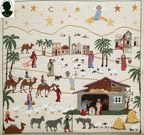 PRESEPE・クロスステッチ 図案 チャート 刺繍 手芸*Sara guermani*