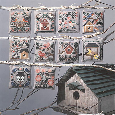 PRAIRIE BIRDS*コピー版・クロスステッチ 図案 チャート 刺繍 手芸* Prairie Schooler *